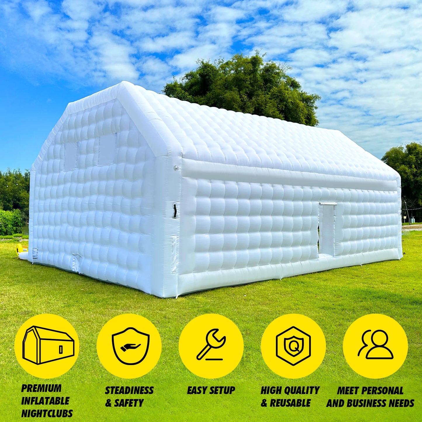 WARSUN Large Inflatable Party Tent