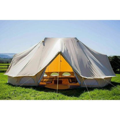 UNISTRENGH Bell Tent 6M Emperor Twin Ultimate Bell Tent Waterproof Hunting Camping Glamping Yurts